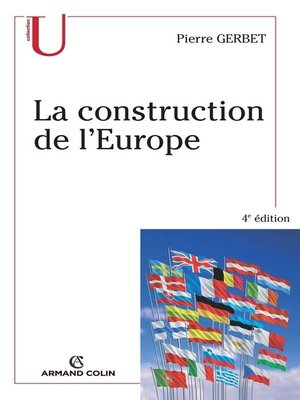 cover image of La construction de l'Europe